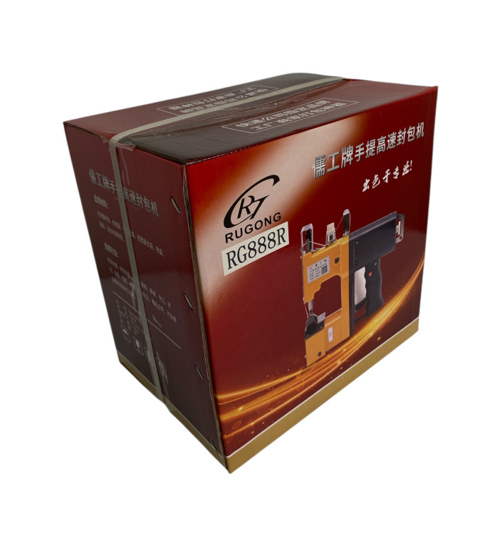 Rugong® 888R-Oiler-Roller роликова мешкозашивочна машина
